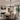 8-Light Art Deco Chandelier | Antique Gold, Silver & Black | Ribbed Glass Shades | Moreno II