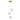 3-Light Optical Acrylic Sparkle Pendant | Gold | Langdon
