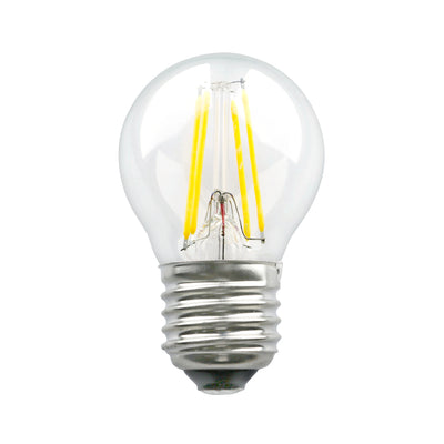 LED Filament Globe E27 Dimmable | Clear 4W G45 | 2700K–6000K