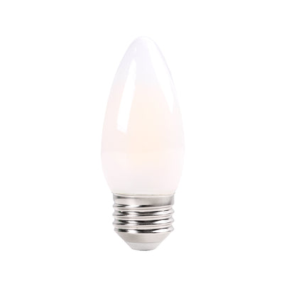 Frosted LED Candle Globe E27 | 4W Dimmable | 2700K, 4000K & 6000K
