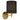 Argos Wall Light | Brass Wall Sconce with Fabric Shade | Classic Bedside & Hallway Light
