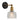 Bell Glass Wall Sconce | Textured Glass with Antique Brass Accent