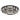 Modern LED Crystal Ceiling Light | Round Flush Mount Ceiling Light | Brera