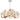 Cognac 12 Light Crystal LED Pendant