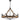Darien 8 Light Wagon Wheel Pendant | Contemporary Farmhouse Timber Chandelier | E14
