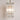 1 Light Fluted Glass Pendant | Petal