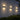 8 Light LED Outdoor Wall Light IP65 - Black - Eyvor - lifestyle photo styled in a room setting
