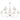 10 Light Traditional Timeless Chandelier | Gold & Silver | Fabric Shade | Farnix