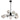 Felton 9 Pendant Light | Black | Interchangeable Glass Finishes