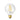 Clear LED Filament Globe E27 | G95 8W Dimmable | 3000K & 4000K