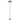 1-Light Modern Sculptural Floor Lamp | Gloss | Twisted Stem & Dome Shade | Estiq