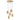 5 Light Cast Stone Travertine Pendant Light | Kolisa