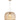 Textured Glass Dome Pendant | Amber & Clear | Labu
