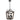 Modern Farmhouse 4 Light Lantern Pendant Light | Timber Hanging Light | Lacota Range