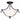 2 Light Opal Glass Semi Flush Ceiling Light | Dallas