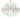 18 Light Crystal Chandelier Gold & Chrome | Zurich