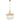 6 Light Glass Rod Chandelier 45cm | Evangeline