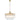 8 Light Glass Rod Chandelier 60cm | Evangeline