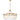 12 Light Glass Rod Chandelier 90cm | Evangeline