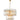 13 Light 2 Tier Glass Rod Chandelier 80cm | Collette