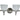 2 Light Opal Glass Wall Bracket in 4 Finishes | Nova