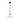 Single Opal Glass Rod Pendant Light | Dallas