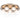 7 Light Glass Ceiling Light | Modern Flush Mount Ceiling Light | Mosari Range