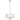 Norel 4 Light Glass Pendant Light | E14 | Black, Gold & Nickel