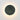 Round Marble Backlit LED Wall Light 195mm - Dot.20 Marble - in Green - illuminated product photo