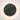 Round Marble Backlit LED Wall Light 260mm - Dot.25 Marble - in Green - illuminated product photo