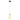 Ribbed Opal Glass Pendant Light | Brass, Black & White | Arley