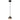 Oneta 1 Light Pendant | Marble Pendant Light | Modern Luxury | Black & White