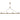 Modern 4 Light Linear Pendant Light | Glass Bar Pendant | E14 | Radam