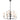 Sebring 8 Light Pendant | Modern Classic Opal Glass Chandelier| Black & Brass
