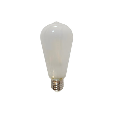 LED Filament Edison Globe E27 Dimmable | Frosted 8W ST64 | 2700K–6000K