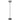 Smoke Glass LED Black Floor Lamp | TEQUO