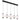 Modern 5 Light Linear LED Pendant | Designer Glass Kitchen Island Light | Torso