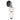 Modern LED Wall Light | Decorative Glass Wall Sconce | Integrated LED | Torso