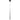 Trina Slim Single LED Pendant Light | Carbon Fibre