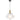 Modern Classic Pendant Light 40cm | Opal Glass Shade | Adjustable Suspension | Verdun