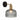 Vintaj Glass Wall Sconce | Brass Accent | Multiple Glass Finishes