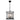 3 Light Black Crystal Chandelier | Amelia
