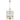 6 Light Bevelled Glass Lantern Chandelier | Arcadia