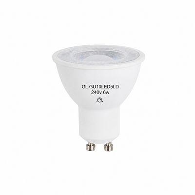 GU10 6W Dimmable LED Globe | High CRI LED Spotlight | TRIAC Dimmable