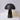 Black Sculptural Mushroom Table Lamp | Wira