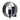 Round Glass & Metal Wall Sconce | Black & Smoke Glass | Galaxy