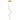 15-Light Cascading Optical Acrylic Pendant | Gold | Langdon
