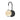 Optical Acrylic Wall Light | Black | Langdon