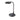 8W LED Desk Lamp Tri-Colour Touch Dimming - Silver & Black - Brad - product detail photo