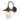 Curved Arm Exterior Lantern Wall Light E27 IP44 - Black - Wigan - product detail photo